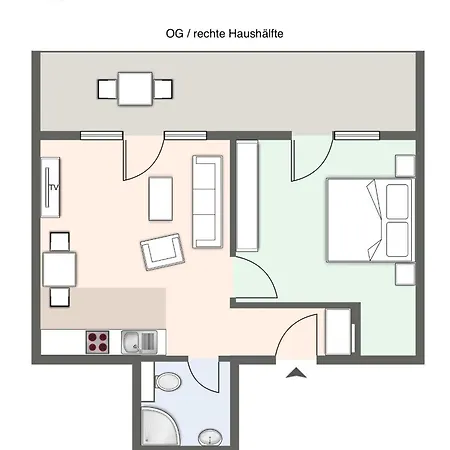 Haus Boehl Haus Boehl Ysbert - 10 Appartement *